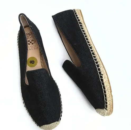 Vince Camuto denim espadrille slip on flats