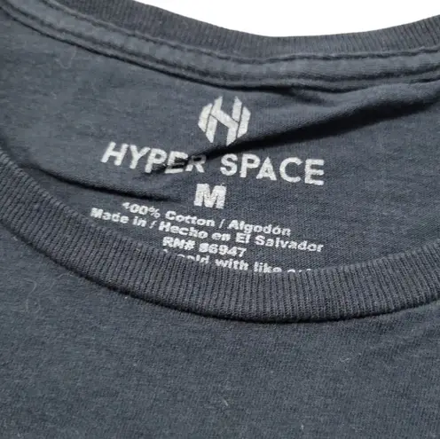 Hyper Space Shirt Size Medium M NASA Graphic Tee Astronaut Graphic Print T-Shirt Unisex T-Shirt