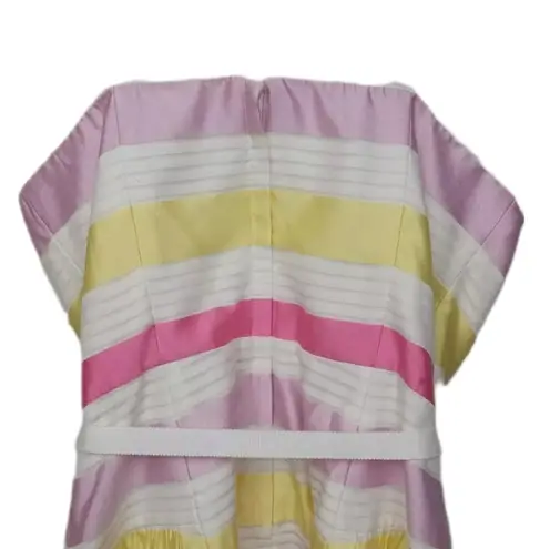 Lilly Pulitzer Jordan Strapless Dress Silk Sparkle Pink Corded Size 4 NEW NWT