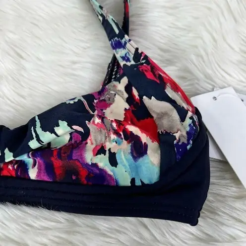 Kate Spade  Colombe D’Or Abstract Bralette Bikini Top NWT Size S