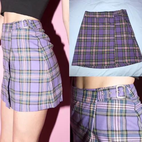 Purple skirt brandy melville 2025