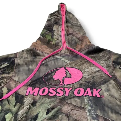 Mossy Oak Sweatshirt Size Small SM Break Up Country Hoodie Camouflage Women's