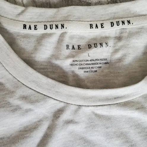 Rae Dunn Gray t-shirt size L