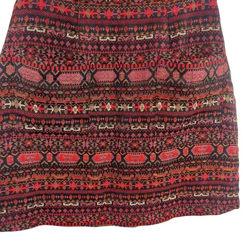 Eva Franco A Line Mini Skirt Patterned Size 2 New