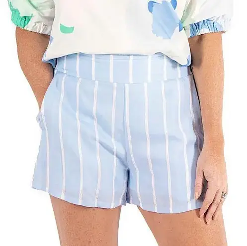 Emily McCarthy Hampton Stripe Everyday Shorts Size L