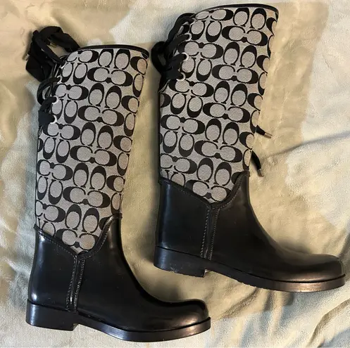 Coach  Signature Rain Boots