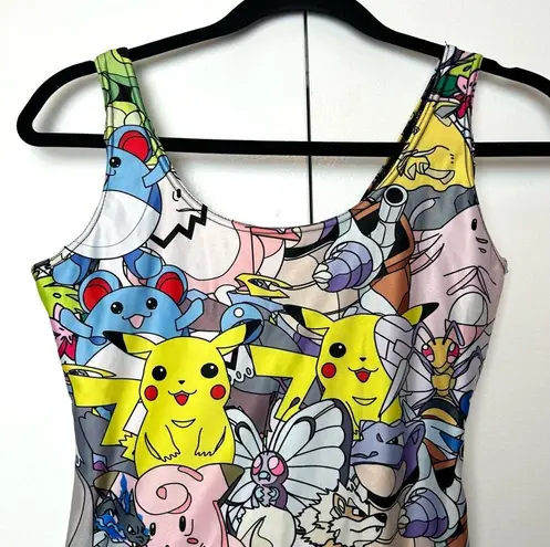 Pokémon Pikachu All Over Print Bodysuit Bathing Suit Character