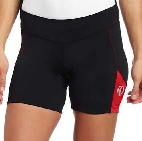 Pearl Izumi  Women’s Black Red Anatomic Fit Padded Biking Cycling Shorts XXL NWT