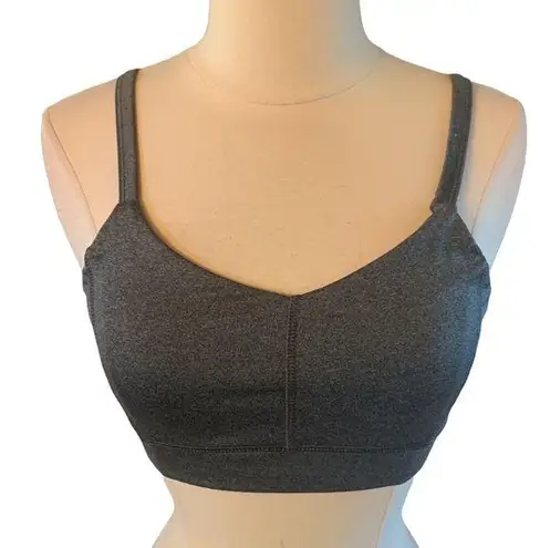 Athletic Works Sports Bra Gray XS Womens