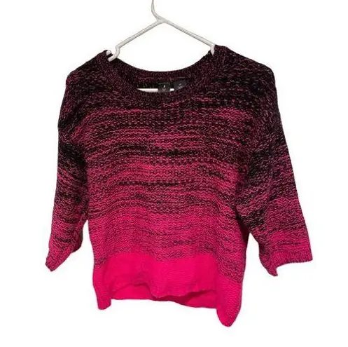 Boy Meets Girls pink sweater size large barbiecore