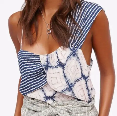 Free People  Call on Me Asymmetrical Tank Top XS