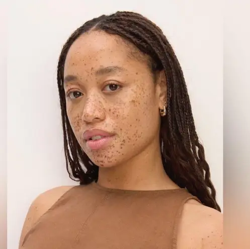 Everlane  The Linen High-Neck Tank size 8