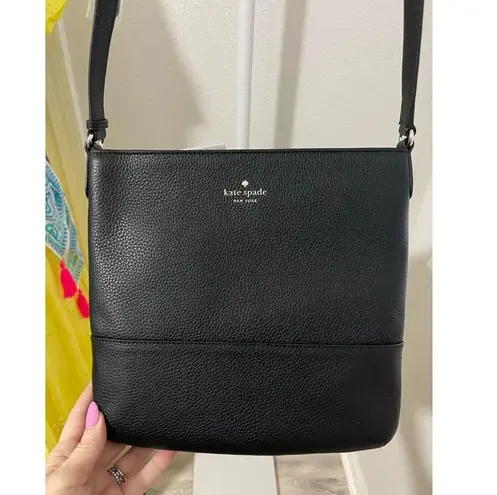 Kate Spade Southport Avenue Cora Crossbody Bag Black