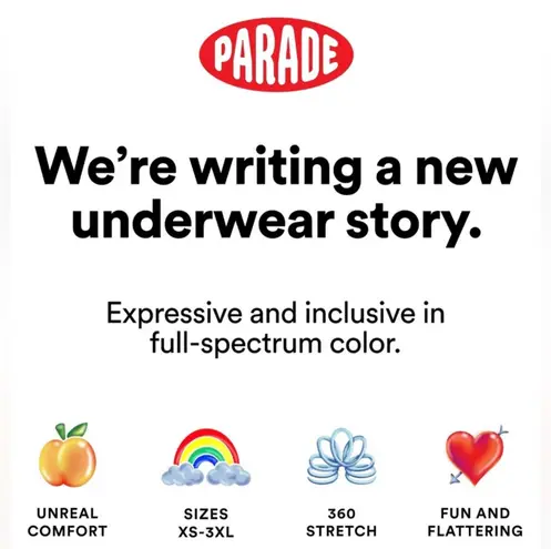 Parade Underwear NWT - Mesh Lined Cups Bodysuit.