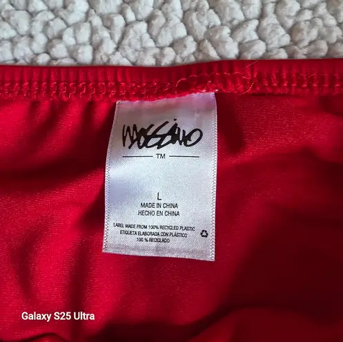 Mossimo Red Bikini Bottom Size L