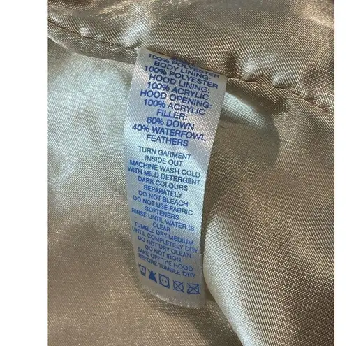 LFL Lust For Life Black Down Waterfowl Feather L Bomber Puffer Jacket Size L