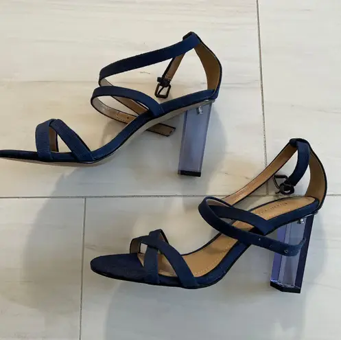 Luxury Rebel Driscoll Blue Denim Heels