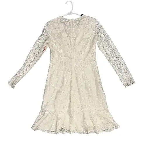 Monique Lhuillier ML Ivory Lace Dress