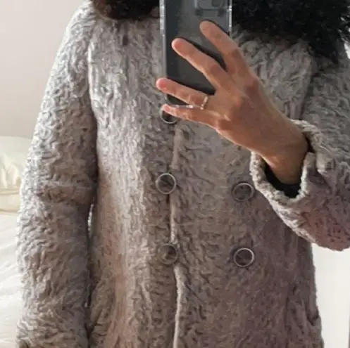 Pacific&Co R.M. TAYLOR . FURS Brown Mink Collar Coat