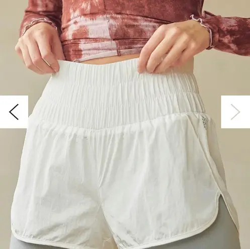 Free People Movement the way home shorts optic white