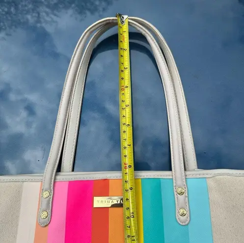 Trina Turk  rainbow tote bag