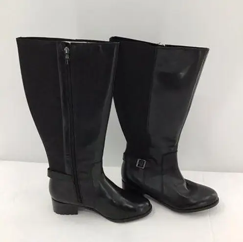 Easy Spirit  Womens Chaza Tall Boots Black Size 8.5W