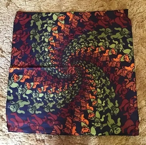 Grateful Dead LAST ONE Earthy Dancing Bears Bandana