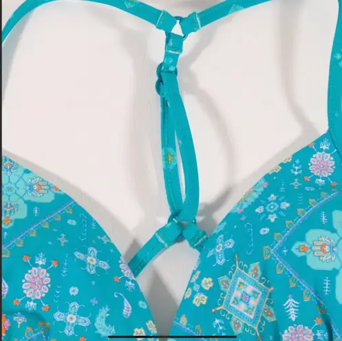 Seafolly NWT Inka Gypsy Action Back Tri Bikini Top
