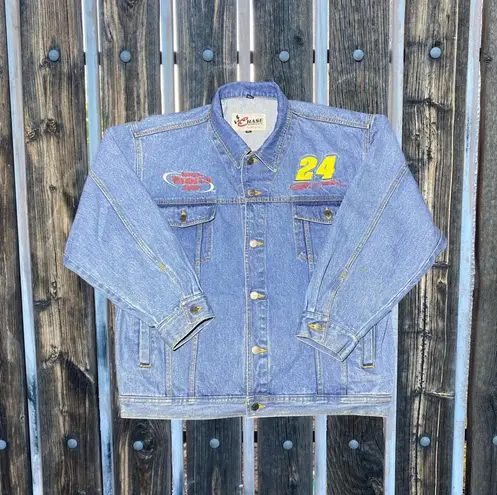 Chase Authentics NASCAR, Winston Cup Series, Jeff Gordon #24 DuPont Motorsports Denim Jacket