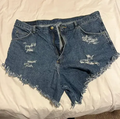 Wrangler High Waitsed Vintage Jean Short