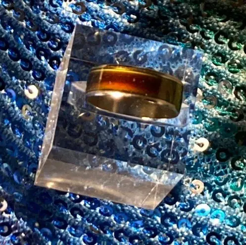 Boutique Rainbow Mood Ring Size 10 Womens Sterling Silver 925 Jewelry gift emo egirl