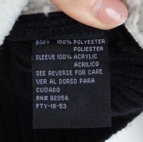 By Design Sport Suede Sweater Jacket Size Large