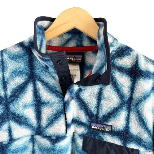 Patagonia  Lightweight Synchilla Snap-T Fleece Pullover Diamond Dancer Blue, S