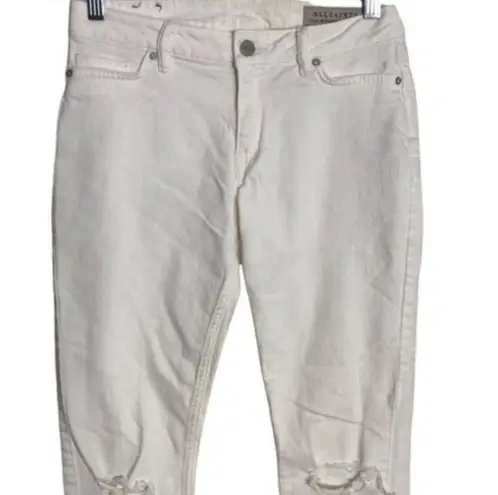 All Saints Lola Cropped Jeans Slim Fit Jeans