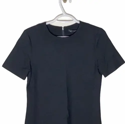 Jenni Kayne black Plume midi shift dress size XS