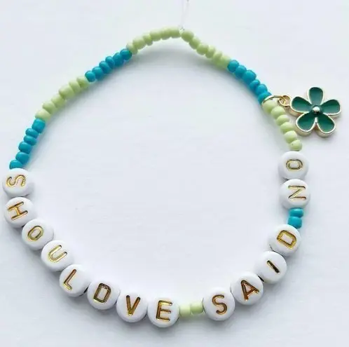 Handmade Taylor Swift Eras Tour Friendship Bracelet Debut Should’ve Said No