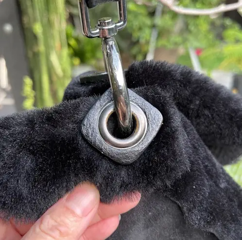 JAMIN PUETCH JAMIN PUECH Fur Handbag One Shoulder Bag Chain Pouch Leather