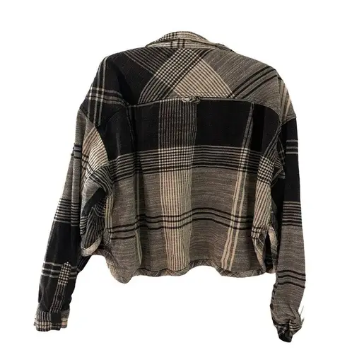 Urban Outfitters BDG by  cropped flannel size M