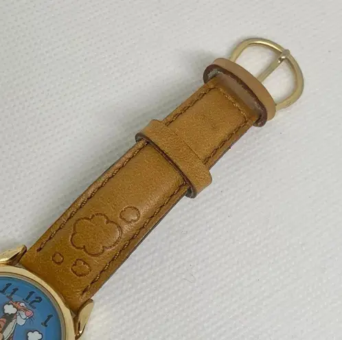 Disney  Trigger Watch With Moving Clouds dial  gold tone 28mm quartz running - Image 3