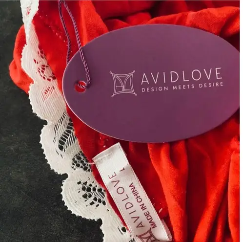 Avidlove - Womens Lingerie Sexy Lace Babydoll V Neck Sleepwear Cotton Nigh…