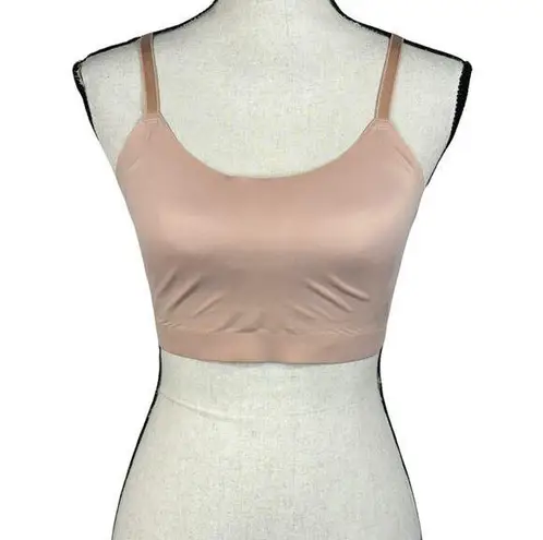 Soma Large Enbliss Luxe Adjustable Bralette Bra Convertible Lightweight Beige