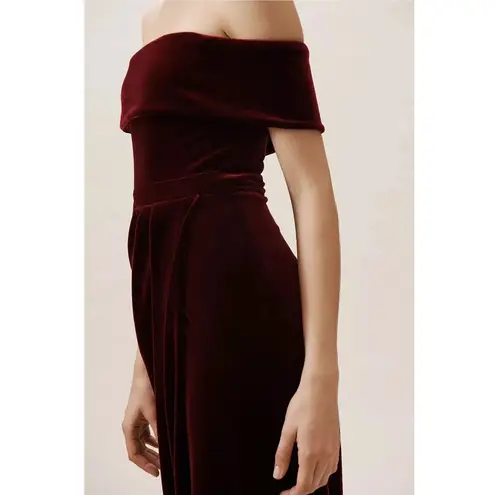 BHLDN Anthropologie Edison Velvet Dress Size 12