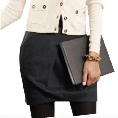 CAbi  Wool Blend Mini Skirt