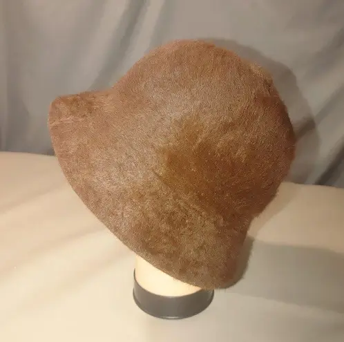 Kangol Furgora Vintage Casual Hat Medium Brown Angora Blend