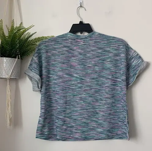 MELLODAY NWT Oversized Boxy Short Sleeve Cropped Tee