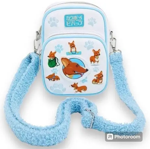 Her Universe Cowboy Bebop Ein Allover Print Crossbody Bag