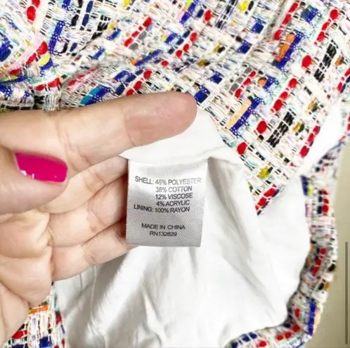 Song Of Style Elmo Jacket Top in Rainbow Multi