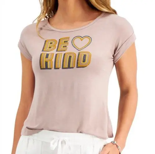 Style & Co  - Taupe “Be Kind” Graphic T-Shirt Sz XLP