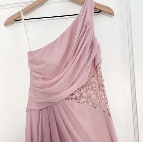 David's Bridal David’s Bridal One Shoulder Maxi Dress - Image 2