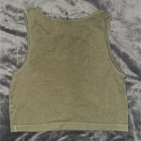 Popular Basics Green Brandy Melville tank top #tanktop